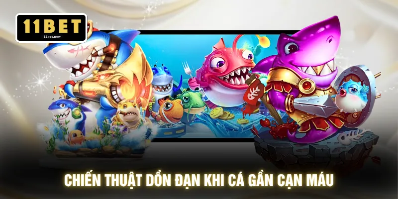 Chiến thuật dồn đạn khi cá gần cạn máu