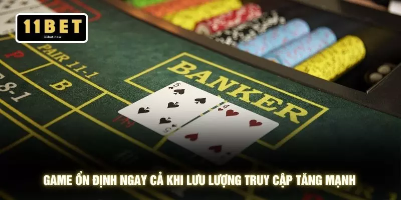Game ổn định ngay cả khi lưu lượng truy cập tăng mạnh