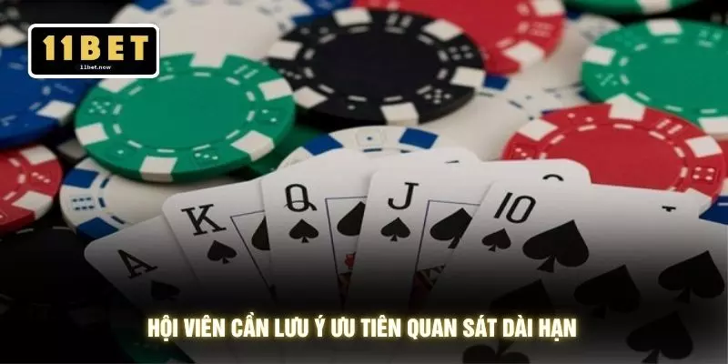 Hội viên cần lưu ý ưu tiên quan sát dài hạn