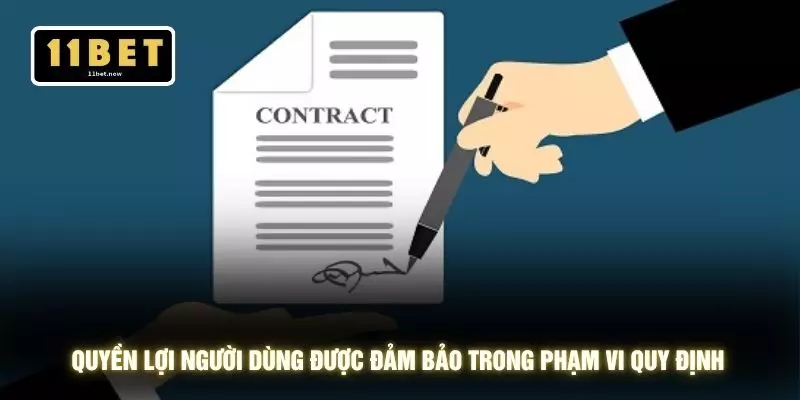 Miễn trừ trách nhiệm 4 Quyền lợi người dùng được đảm bảo trong phạm vi quy định