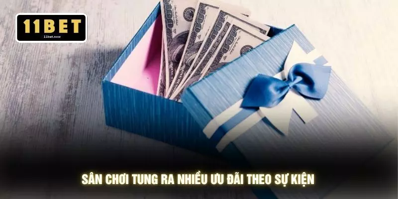 Khuyến mãi 3 Sân chơi tung ra nhiều ưu đãi theo sự kiện
