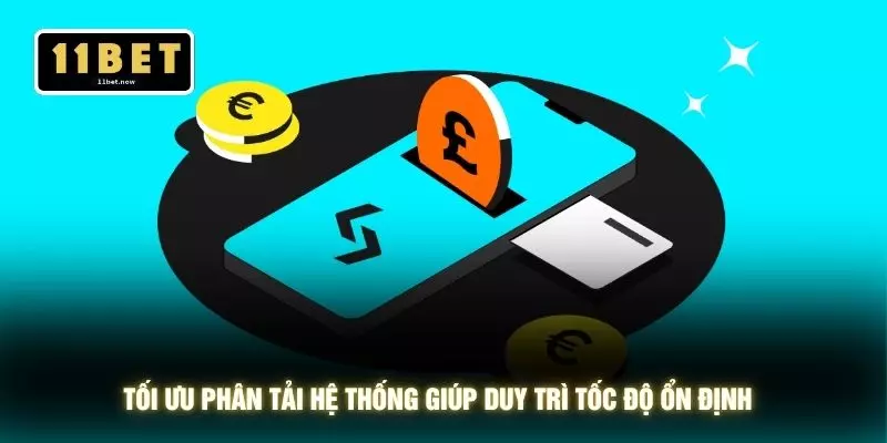 Nạp tiền 11bet 4 Tối ưu phân tải hệ thống giúp duy trì tốc độ ổn định